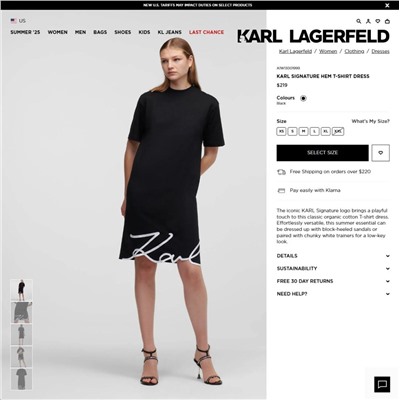 Платье Karl Lagerfel*d 😎 ОРИГИНАЛ!