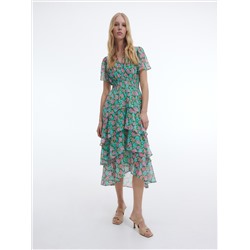 Gemustertes kleid
