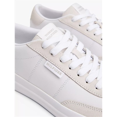 Contrast Suede Sneaker