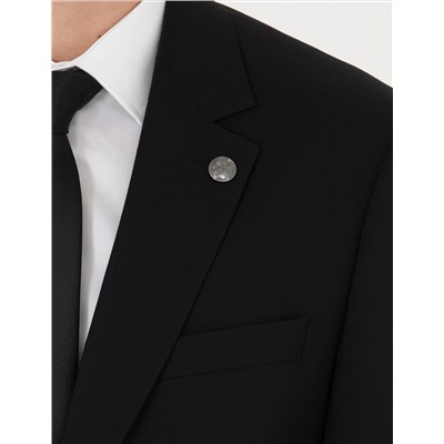 Siyah Slim Fit Takım Elbise