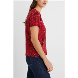 Camiseta mandalas 100% algodón