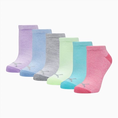 PUMA Women's Half-Terry Low Socks (3 Pairs)