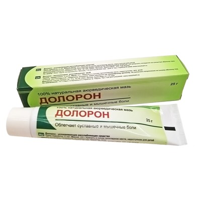 ДОЛОРОН Sidler Remediz Натуральная аюрведическая мазь 25г