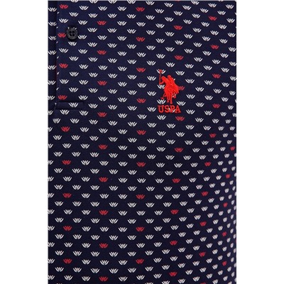 Erkek Lacivert Polo Yaka Tişört