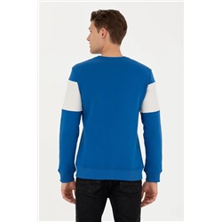 Erkek Saks Sweatshirt