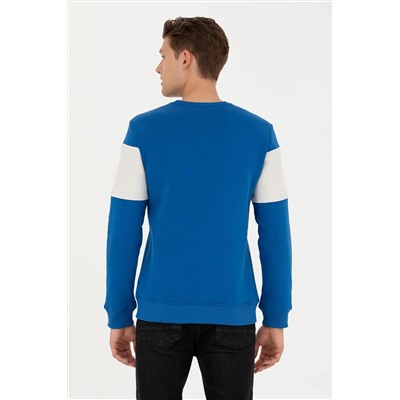 Erkek Saks Sweatshirt