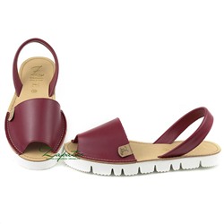 AB.Zapatos · 3202 · Granate+AB.Z · Pelle · mochila serraje (610) GRANATE АКЦИЯ