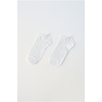 THREE-PACK OF BASIC ANKLE SOCKS