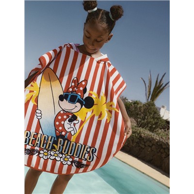 PONCHO DE TOALLA MINNIE MOUSE