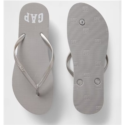 Gap Logo Flip Flops