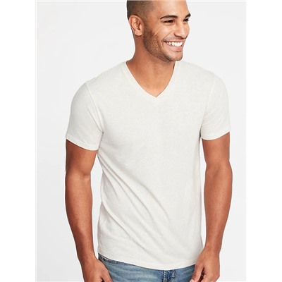 Soft-Washed V-Neck Tee for Men