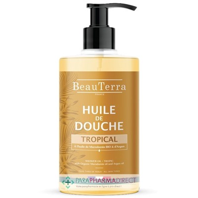 BeauTerra Huile de Douche - Tropical 750 ml