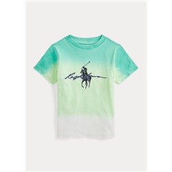 Boys 2-7 Big Pony Logo Dip-Dyed Cotton Tee