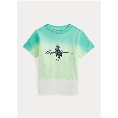 Boys 2-7 Big Pony Logo Dip-Dyed Cotton Tee