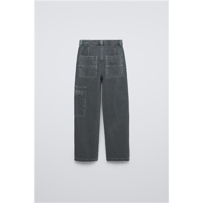 TWILL TROUSERS WITH POCKETS