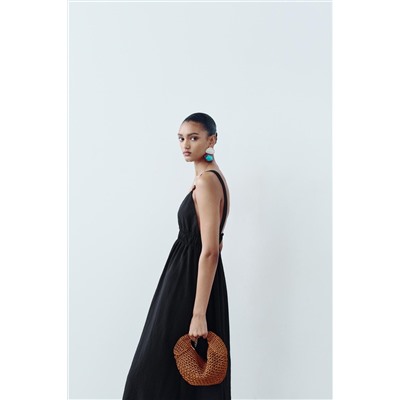 BRAIDED SHOULDER BAG