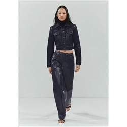 Jeans rectos foil