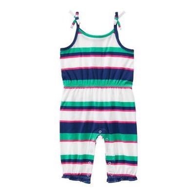 Striped One-Piece
