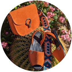 Ab.Zapatos • 3106-8 • naranja+AB.Z PELLE Djuli ser (410) naranja - (150)-17 (5)