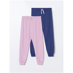 PACK OF 2 BASIC PLUSH TROUSERS