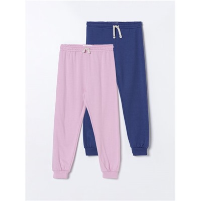 PACK OF 2 BASIC PLUSH TROUSERS