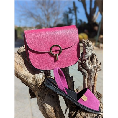 Ab. Zapatos 3106-8 magenta+Pelle Djuli FUXIA
