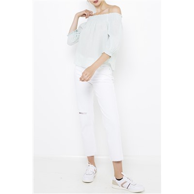 Blusa Verde agua