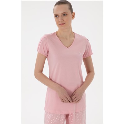 Kadın Pembe Pijama Takımı