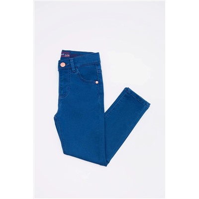 Kız Çocuk Açık Mavi Jean Pantolon