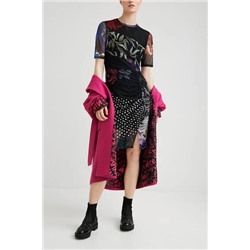 Vestido slim midi