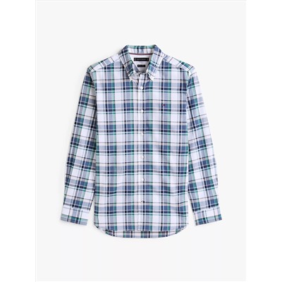 Regular Fit Madras Print All-Day Shirt