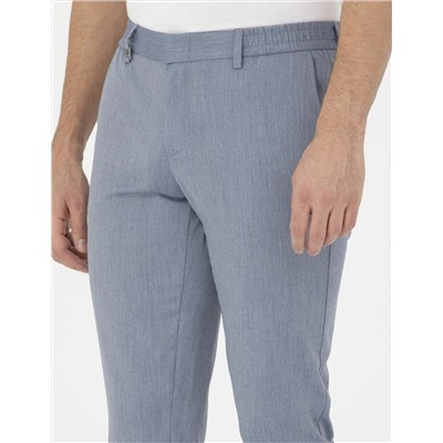 Açık Mavi Klasik Jogger Pantolon