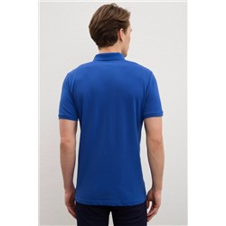 Erkek Saks Basic Polo Yaka Tişört