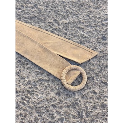 AB.Z. SAFARY crudo+Ab.Zapatos Pelle cinturon seraje (160) beig АКЦИЯ