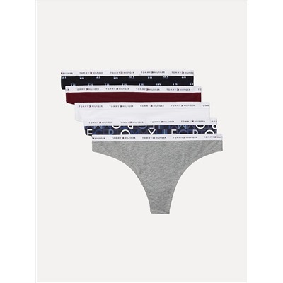 TOMMY HILFIGER COTTON CLASSIC THONG 5PK