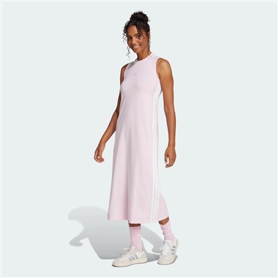 ESSENTIALS 3-STRIPES LONG RACERBACK DRESS