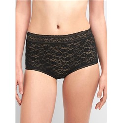 Supersoft lace high rise bikini