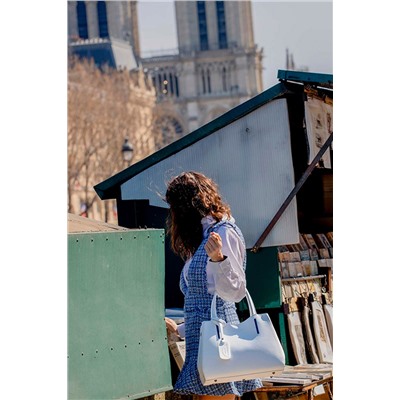 Bolso de piel Carla Blanco