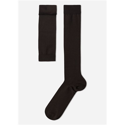 Lange Herrensocken aus elastischer Baumwolle