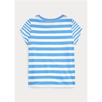 Girls 2-6x Striped Cotton Jersey Tee