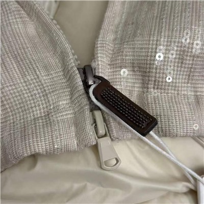 Куртка-пуховик с пайетками  Brunell*o Cucinell*i