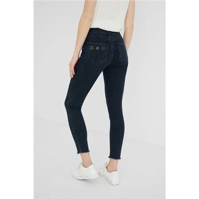 Vaquero skinny fit tobillero