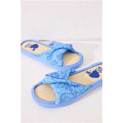 Zapatillas casa Mafalda azul