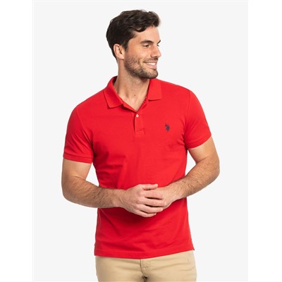 SLIM FIT SOLID PIQUE POLO SHIRT