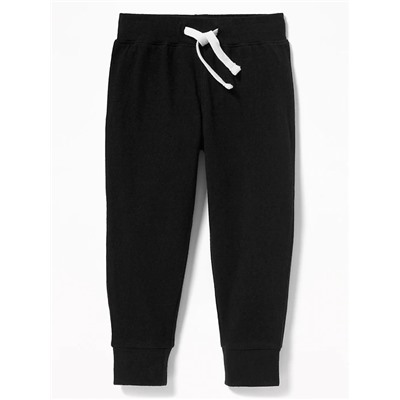 Functional Drawstring Jersey Pants for Toddler Boys
