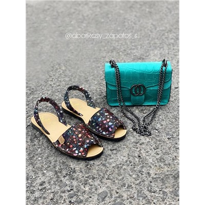 AB.Zapatos · 320-95 · azul+AB.Z · Pelle · 22-36 (490) acuario