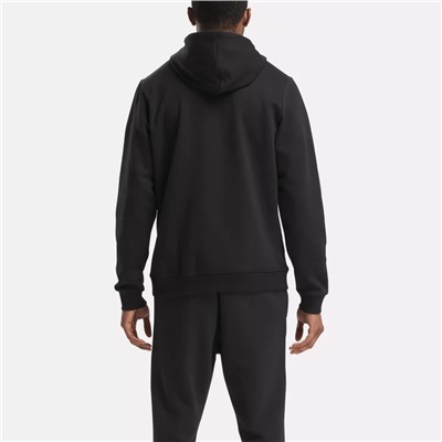 Men's Reebok Identity Fleece Stacked Logo Pullover Hoodie