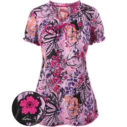 Koi Scrubs Inspired Print Top