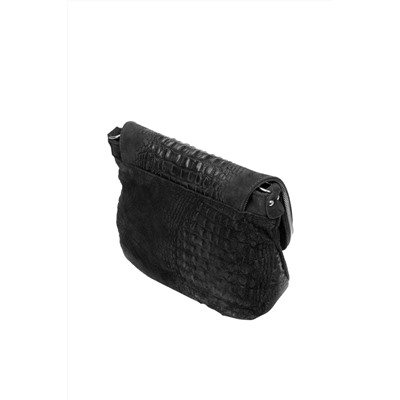 Bandolera de piel Negro - Firenze Artegiani