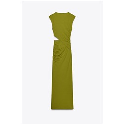 LONG DRESS WITH CUT-OUT DETAIL